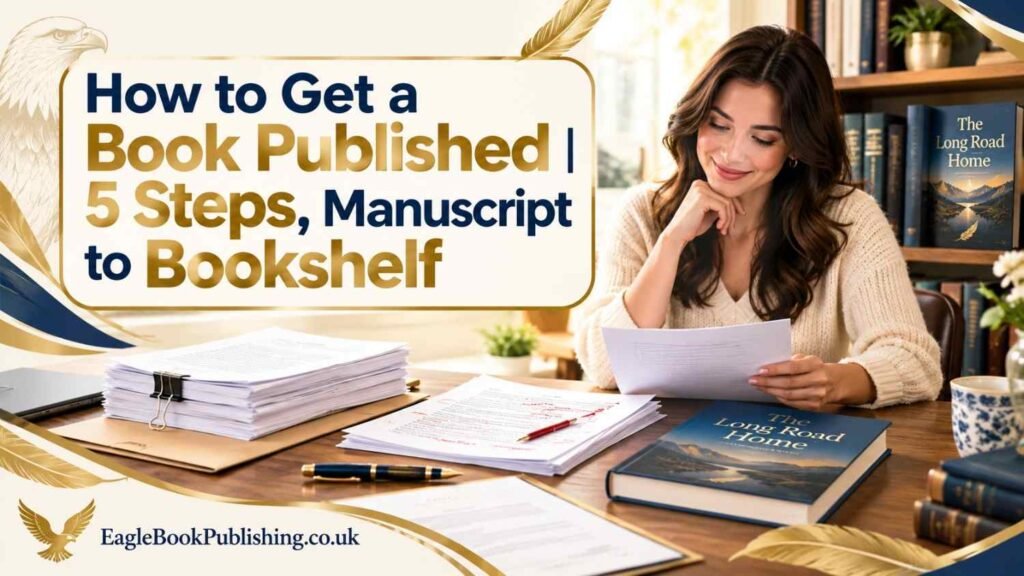 How to Get a Book Published | 5 Steps, Manuscript to Bookshelf